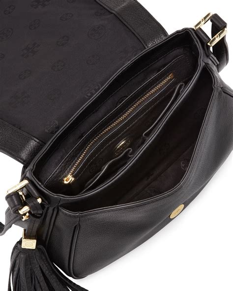 tory burch crossbody bag black.